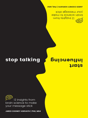 cover image of Stop Talking, Start Influencing